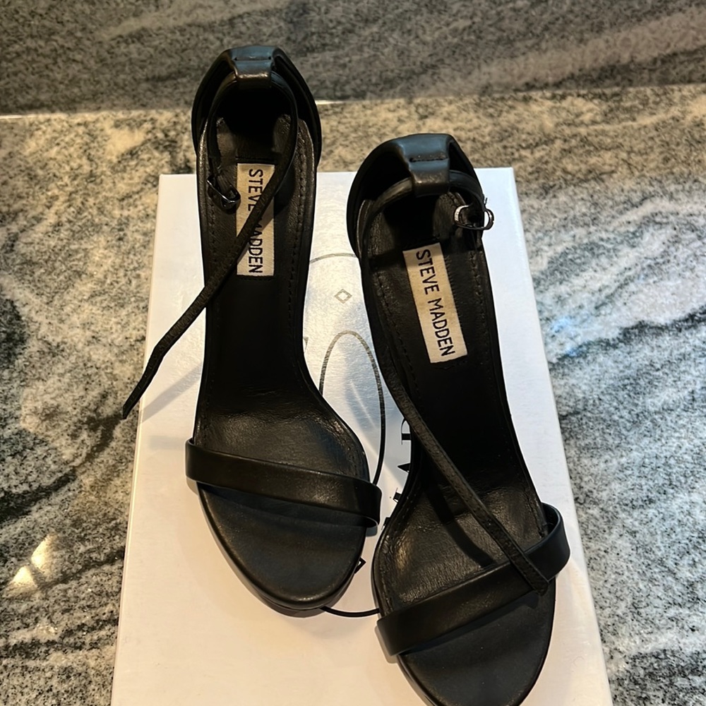 Steve Madden strappy heels!